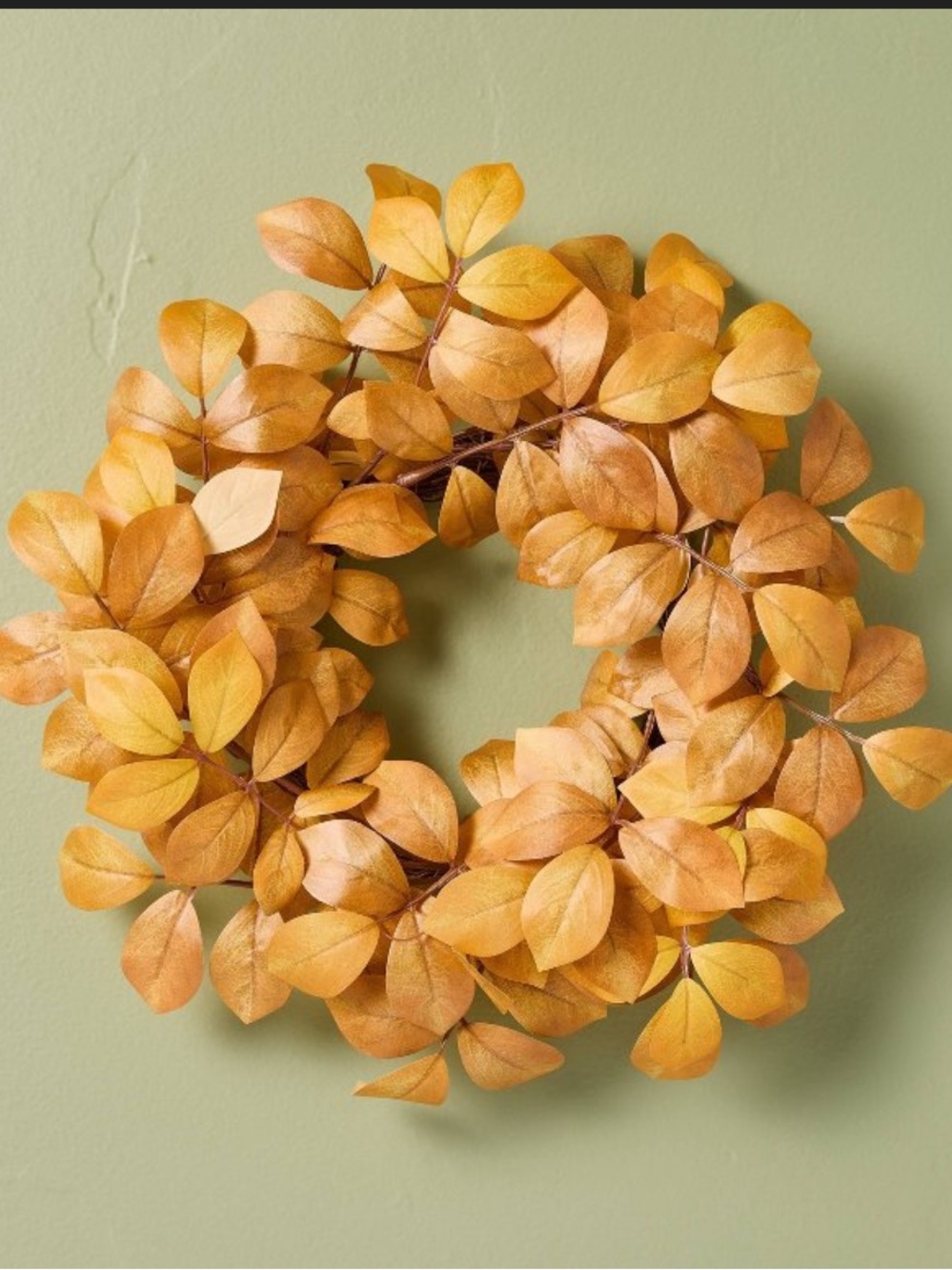 Mini Yellow Aspen Wreath - Hearth & Hand™ with Magnolia